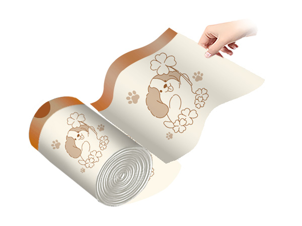 利得家用免斯抽绳垃圾袋50*55cm*100只装（J6789）