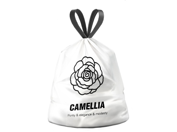 利得家用免斯抽绳趣味印花垃圾袋45*45cm*200只装（J6475）