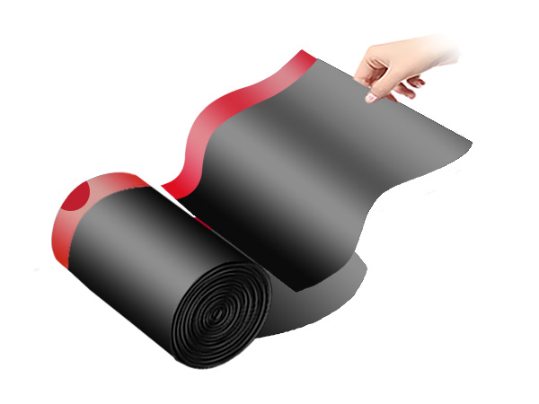 家用免撕抽绳垃圾袋55*65cm*100只装